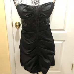 Brand New with Tags Wet Seal Black Strapless Cocktail Dress- $15